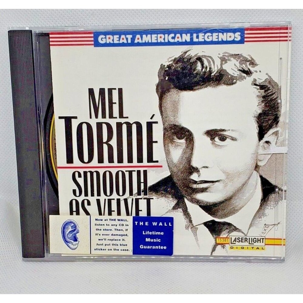 Great American Legend Mel Torme Smooth As Velvet Laserlight Digital CD